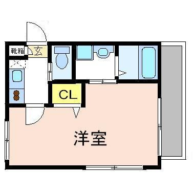 パームテラスⅡ の間取り|間取りです。