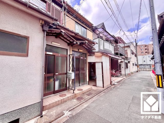 南区東九条南石田町の前面道路含む現地写真