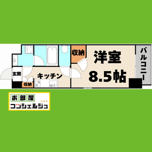ゼスタレジデンス桜山の間取り