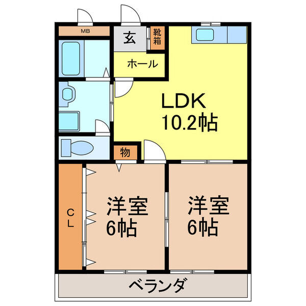 グランシャリオ公家の間取り