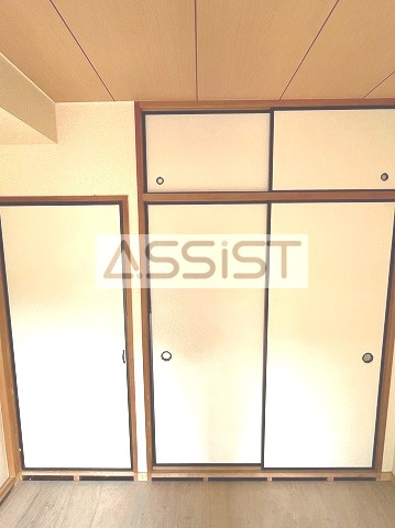 アースフォーガルの収納|写真：設備同仕様の別号室です