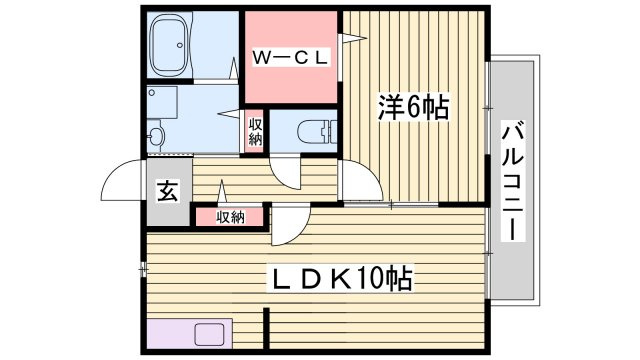 ル・シェモアの間取り