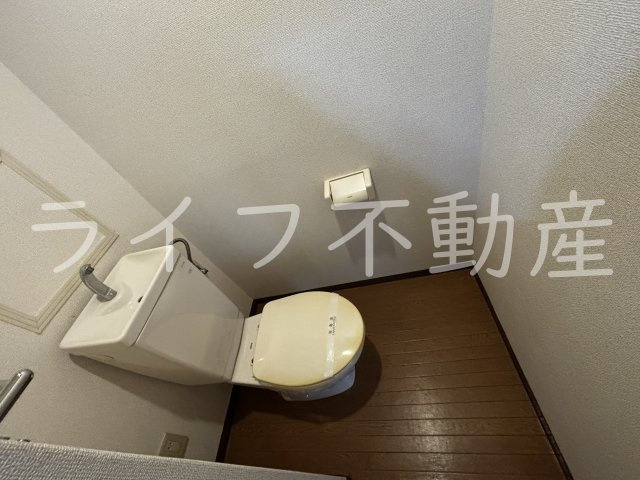ランデックス弐番館のトイレ|ゆったりとした空間のトイレです