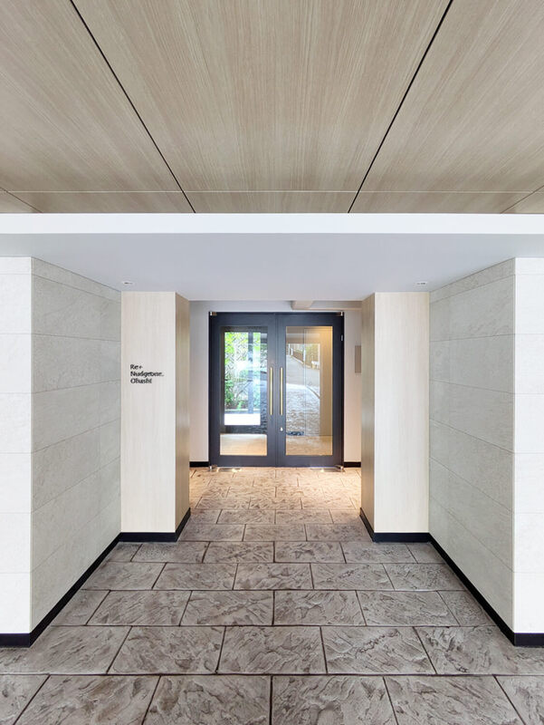 Re+Nudgeone.大橋　玉川小学校区のロビー|Re+Nudgeone.大橋