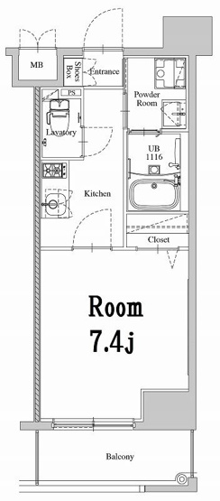【間取り】 | エンクレスト天神WEST