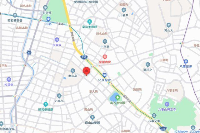 アーツ南山の地図