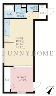【間取り】 | ＭＡＩＳＯＮ　ＹＵＴＥＮＪＩ