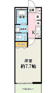 【間取り】 | ソレイユ西大宮 | 間取りです。