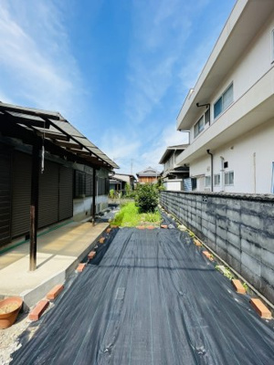 【庭】 | 相生市千尋町/中古戸建 | 簡単な家庭菜園も楽しめるお庭です