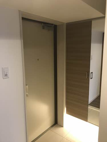 ヴィラシオン大手町の玄関|きれいな玄関です