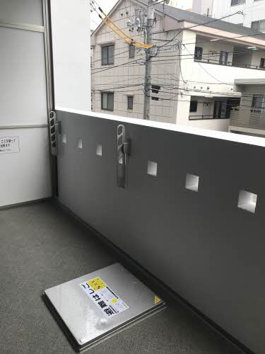 ヴィラシオン大手町のバルコニー|バルコニーがあります