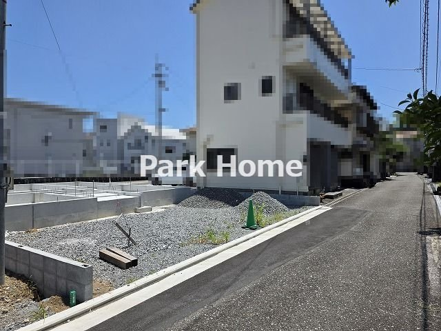 高知市南万々 -D号地- 新築戸建ての前面道路含む現地写真