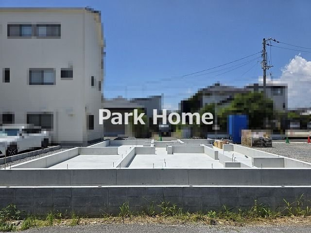 高知市南万々 -D号地- 新築戸建ての外観|D号地　2026.7月：建築中