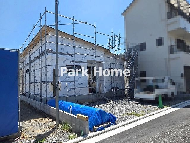 高知市南万々 -D号地- 新築戸建ての外観|D号地　2026.7月：建築中