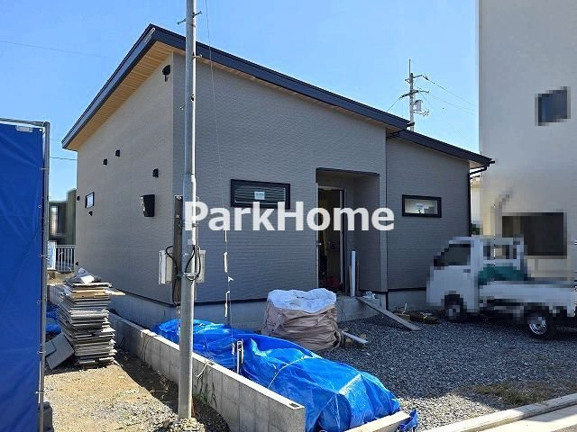 高知市南万々 -D号地- 新築戸建ての外観|D号地　2026.10月：建築中