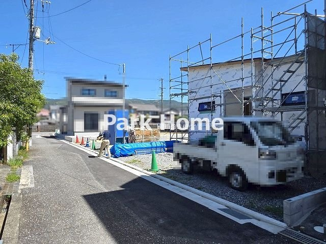 高知市南万々 -D号地- 新築戸建ての外観|D号地　2026.7月：建築中