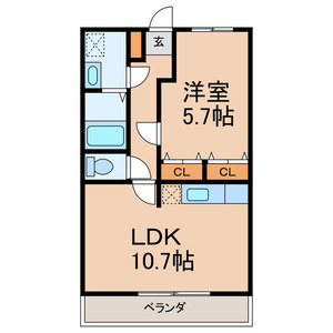 【間取り】 | ロイヤル　ガーデン | 間取りです。