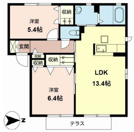 【間取り】 | カーサ ミーアA棟