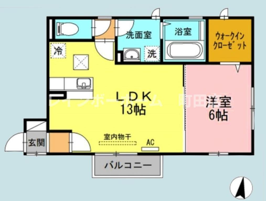 グリーンハイツ※初期費用分割あと払いサービス利用可能物件の間取り