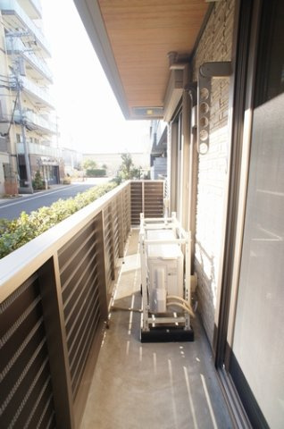 シャーメゾンおおたかの森Ⅰのバルコニー