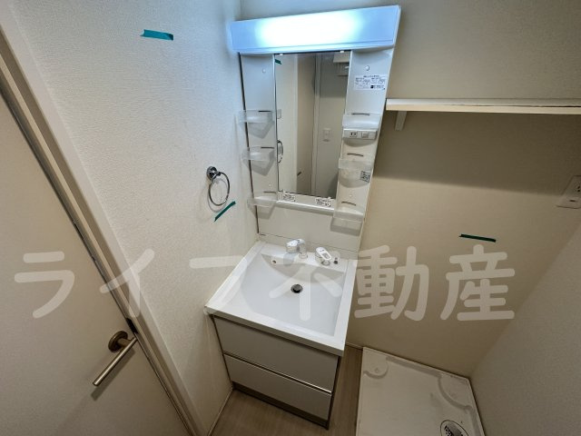 クレセントハイツの独立洗面台|使いやすい独立洗面台です