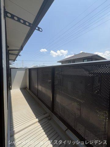 グローブ・たかの　Ｄ棟のバルコニー