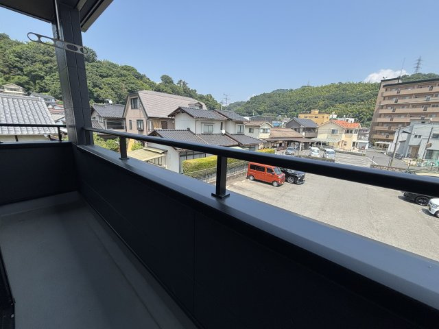 南区丹那町のバルコニー