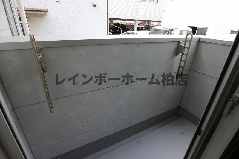 GRANDTIC 柏のバルコニー|お洗濯にも便利なバルコニー付き