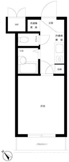 【間取り】 | ルーブル西五反田