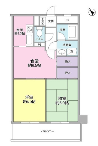 グリーン早稲田の間取り