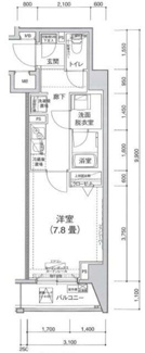 【間取り】 | アイルルシェール錦糸町 | 間取りです。