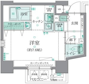 【間取り】 | ＬＥＸＥ　ＡＺＥＳＴ亀戸 | 間取りです。