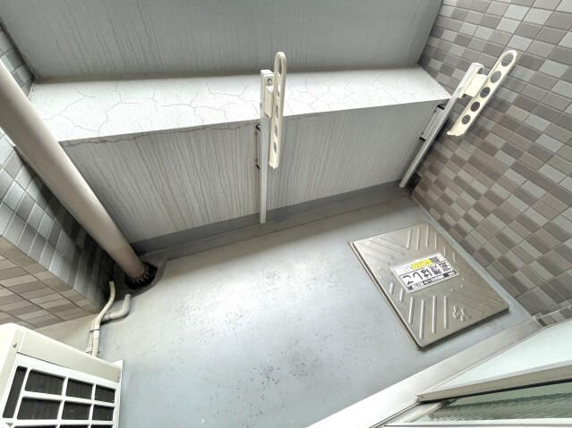 スカイコート原宿のバルコニー