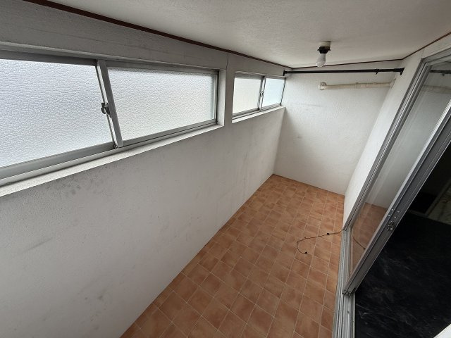 大軽町戸建のバルコニー