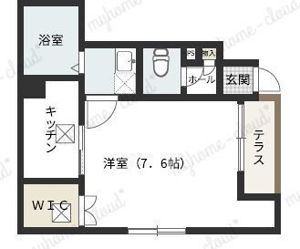 Maison Verteの間取り