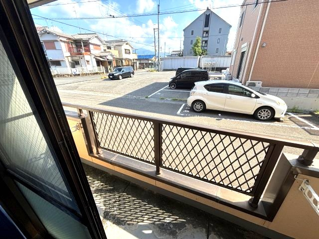 暁21・うえきⅠ号館のバルコニー