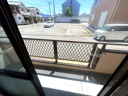暁21・うえきⅠ号館のバルコニー