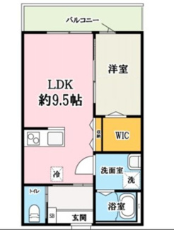 【間取り】 | ルピナス東門前 | 間取りです。