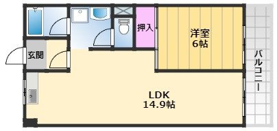 【間取り】 | パレスさくら