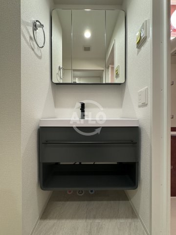 セレニテ難波ミラク壱番館の独立洗面台|セレニテ難波ミラク壱番館　独立洗面台