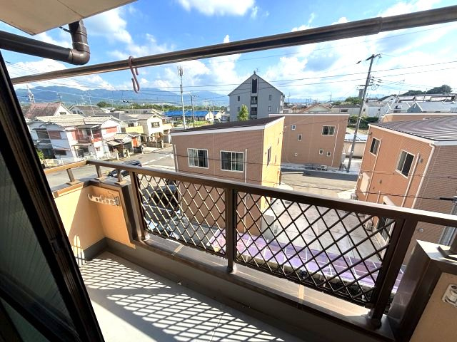 暁21・うえきⅡ号館のバルコニー