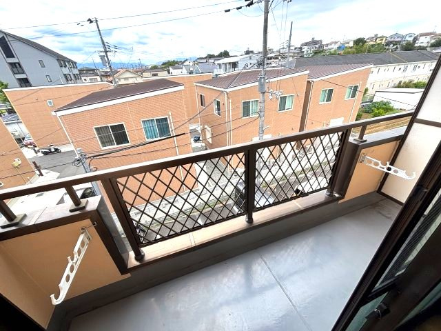 暁21・うえきⅡ号館のバルコニー