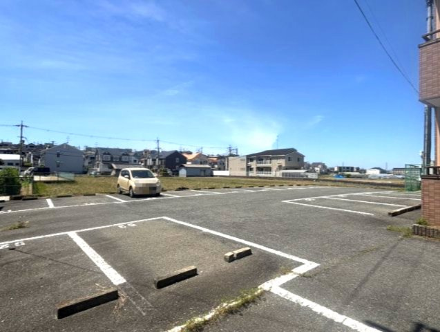 暁21・うえきⅡ号館の駐車場