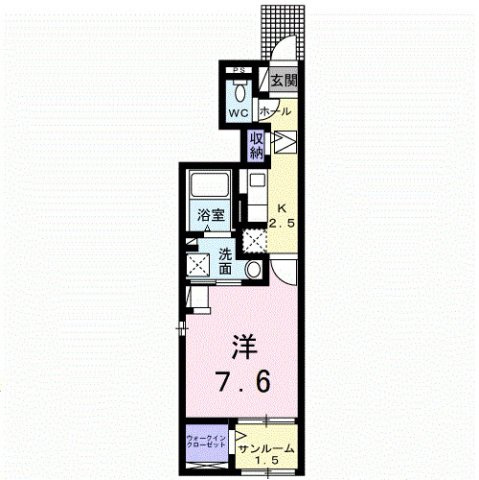 宮ノ丸トウロデン・１の間取り|間取図