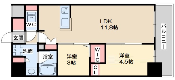 【間取り】 | アーバネックス南森町WEST
