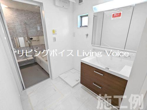 【仲介手数料０円】茅ヶ崎市浜竹Ⅱ　新築一戸建て　全3棟の脱衣所|茅ヶ崎市浜竹Ⅱ　新築一戸建て　全3棟