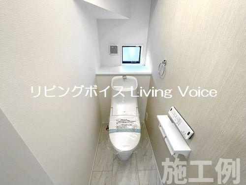 【仲介手数料０円】茅ヶ崎市浜竹Ⅱ　新築一戸建て　全3棟のトイレ|茅ヶ崎市浜竹Ⅱ　新築一戸建て　全3棟