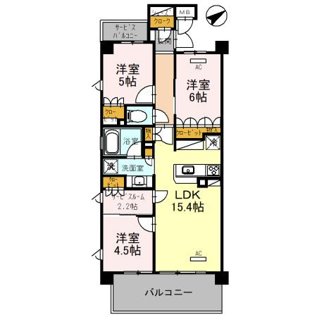 【間取り】 | プレミスト和光丸山台