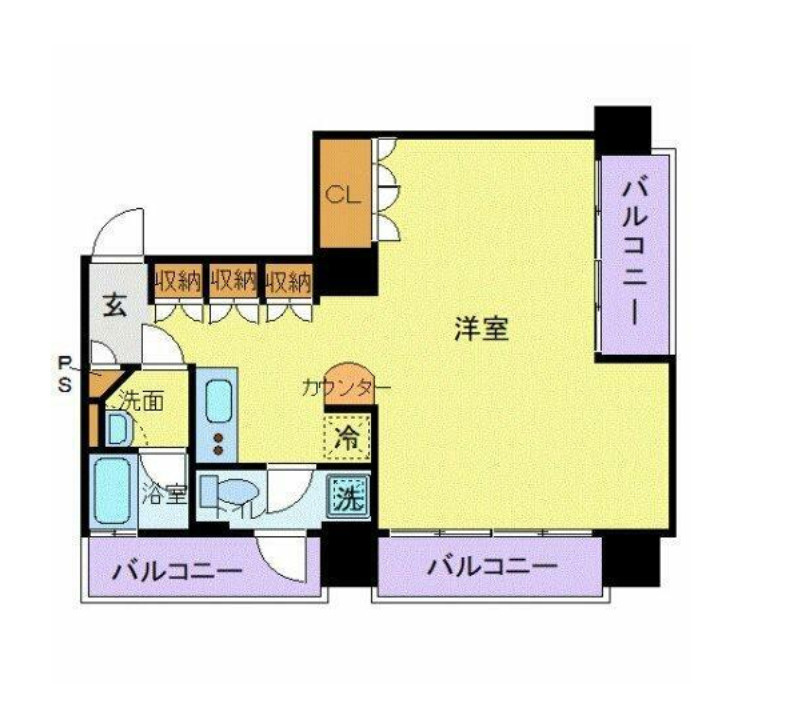 フロリスオーランティウム３の間取り