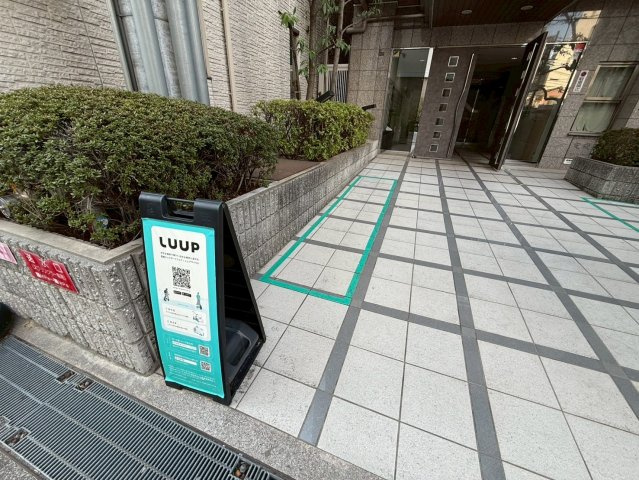 CITY　SPIRE靭公園のエントランス